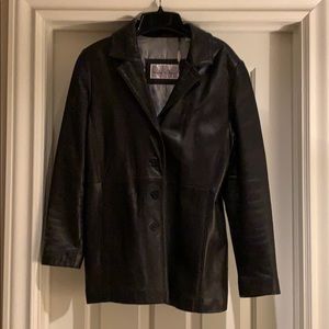 Nicole Miller Genuine Leather Jacket